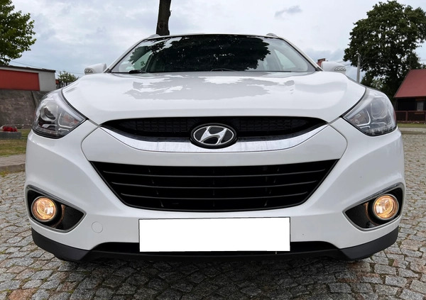 Hyundai ix35 cena 48900 przebieg: 200000, rok produkcji 2014 z Stawiski małe 631